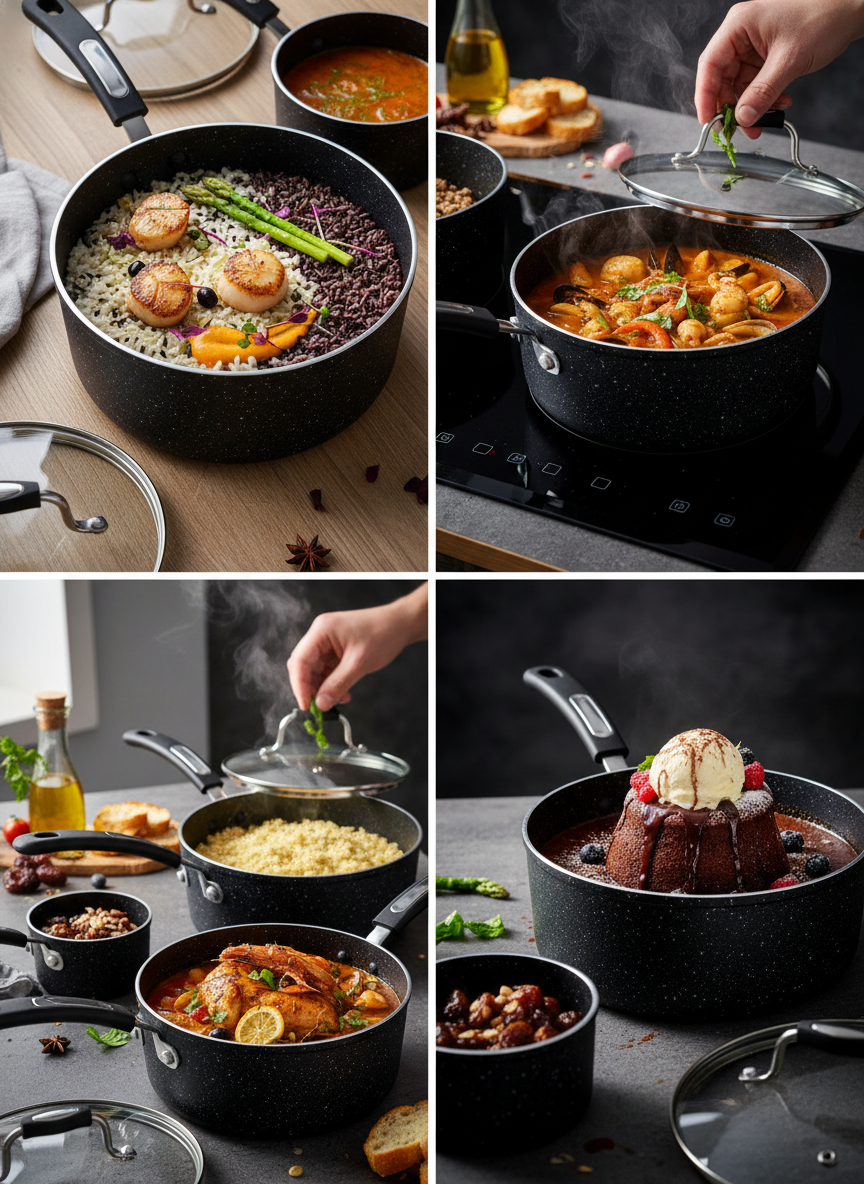 Bianconi 28 cm Non Stick Frying pan with LID 2.6 mm